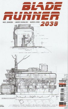 Variant Cover for Blade Runner 2039 #10
