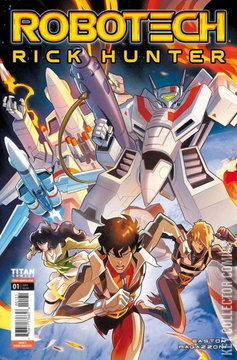 Variant Cover for Robotech: Rick Hunter #1