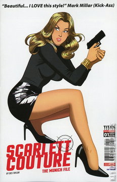 Variant Cover for Scarlett Couture: Munich File #1