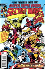 Variant Cover for Marvel Super Heroes Secret Wars #1