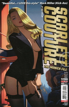 Variant Cover for Scarlett Couture: Munich File #2