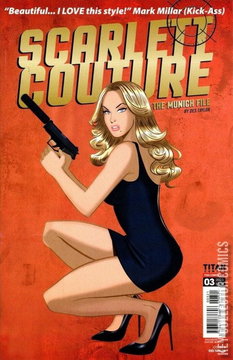 Variant Cover for Scarlett Couture: Munich File #3