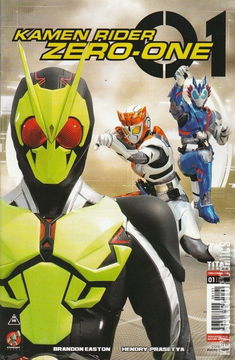 Variant Cover for Kamen Rider: Zero One #1