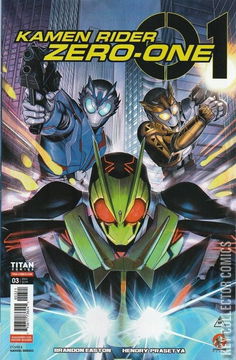 Variant Cover for Kamen Rider: Zero One #3