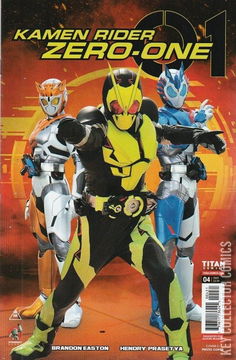 Variant Cover for Kamen Rider: Zero One #4