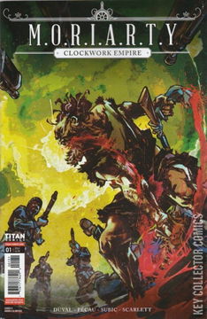 Variant Cover for Moriarty: Clockwork Empire #1