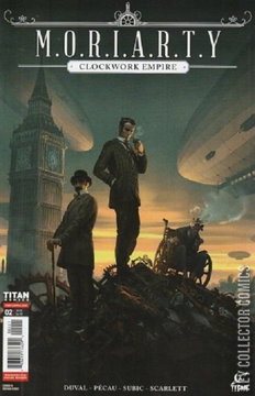 Variant Cover for Moriarty: Clockwork Empire #2