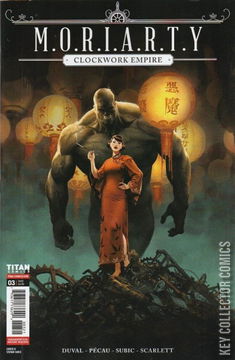 Variant Cover for Moriarty: Clockwork Empire #3