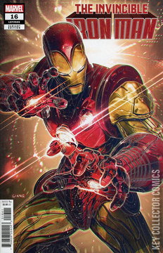 Variant Cover for Invincible Iron Man #16