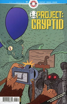 Variant Cover for Project: Cryptid #3