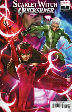 Variant Cover for Scarlet Witch & Quicksilver #2