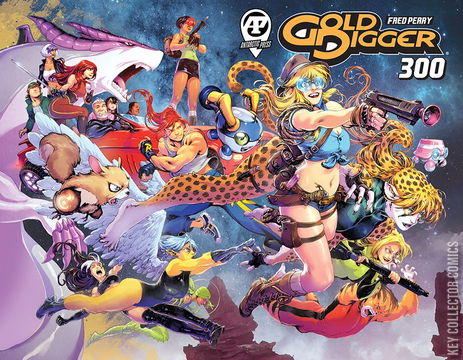 Variant Cover for Gold Digger #300