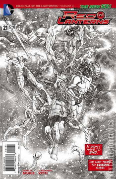 Variant Cover for Red Lanterns #21