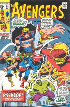 Variant Cover for Avengers, The #88