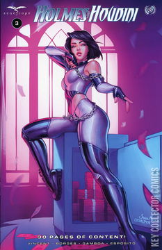 Variant Cover for Holmes and Houdini #3