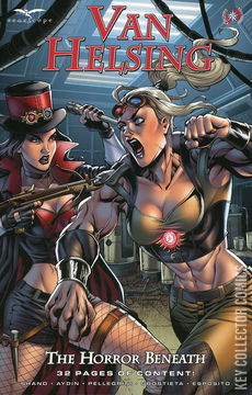 Variant Cover for Van Helsing: Horror Beneath