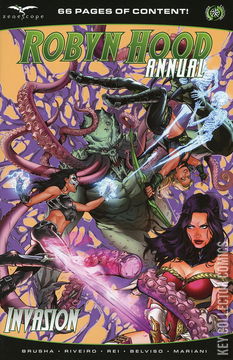 Variant Cover for Robyn Hood Annual: Invasion #1