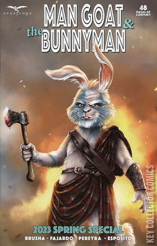 Variant Cover for Man Goat and the Bunny Man #1
