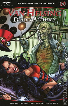 Variant Cover for Van Helsing: Deadly Alchemy #1