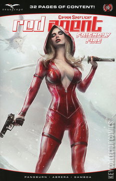 Variant Cover for Grimm Spotlight: Red Agent - Friendly Fire #1
