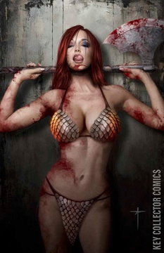 Variant Cover for Red Sonja: Empire of the Damned #1