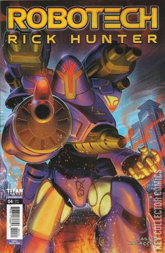 Variant Cover for Robotech: Rick Hunter #4