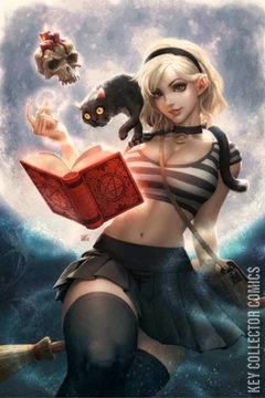 Variant Cover for Sabrina the Teenage Witch Holiday Special