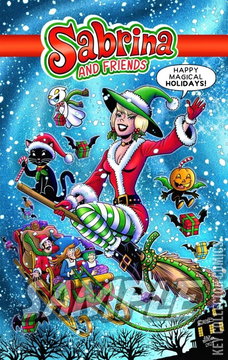 Variant Cover for Sabrina the Teenage Witch Holiday Special