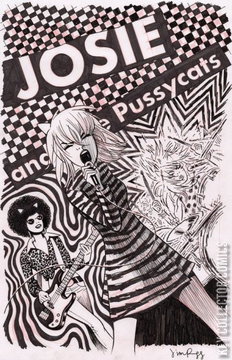 Variant Cover for Josie and the Pussycats Anniversary Spectacular