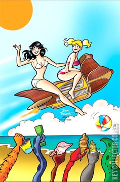 Variant Cover for Betty and Veronica: Friends Forever Beach Party
