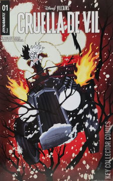 Variant Cover for Disney Villains: Cruella De Vil #1