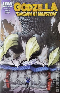 Variant Cover for Godzilla Kingdom of Monsters #1