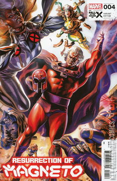 Variant Cover for Resurrection of Magneto #4