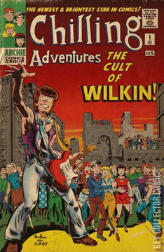 Variant Cover for Chilling Adventures Presents: The Cult of that Wilkin Boy #1