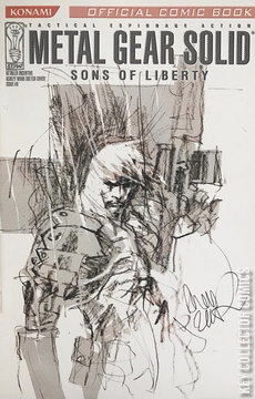Variant Cover for Metal Gear Solid: Sons of Liberty #0