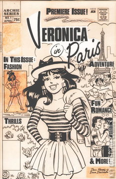 Variant Cover for Betty and Veronica: Friends Forever - Sleepover #1