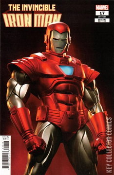 Variant Cover for Invincible Iron Man #17
