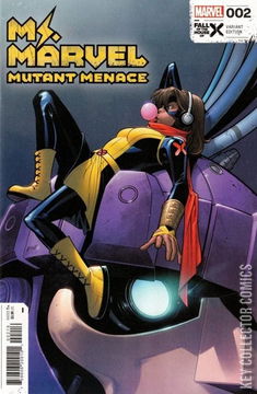 Variant Cover for Ms. Marvel: Mutant Menace #2