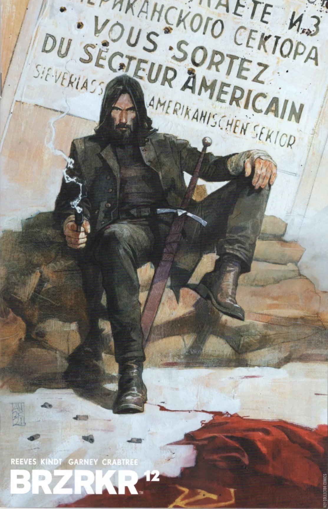 BRZRKR #12 Published March 2023 | Key Collector Comics