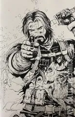 Variant Cover for BRZRKR: Pen & Ink #1