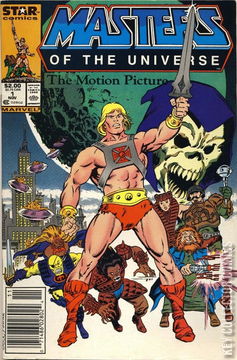 Variant Cover for Masters of the Universe The Motion Picture #1