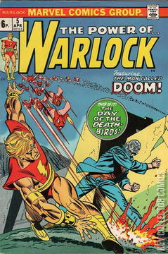 Variant Cover for Warlock #5