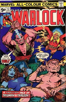 Variant Cover for Warlock #12