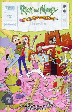 Variant Cover for Rick and Morty Presents: Finals Week Brawlher #1