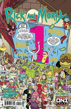 Variant Cover for Rick and Morty #1
