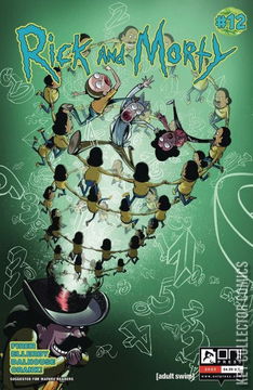 Variant Cover for Rick and Morty #12