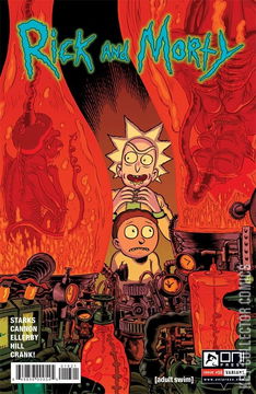 Variant Cover for Rick and Morty #16