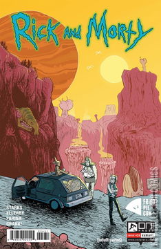 Variant Cover for Rick and Morty #24