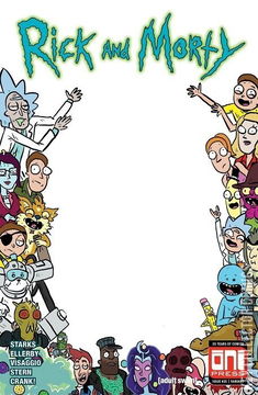 Variant Cover for Rick and Morty #35