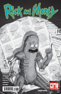 Variant Cover for Rick and Morty #37